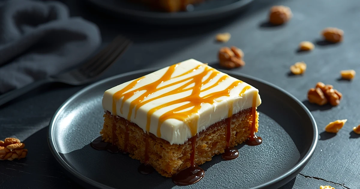 Gâteau moelleux à la banane et son glaçage onctueux au fromage frais