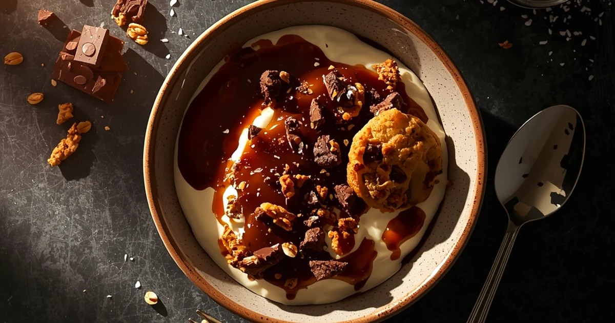Granola croustillant façon biscuit aux pépites de chocolat