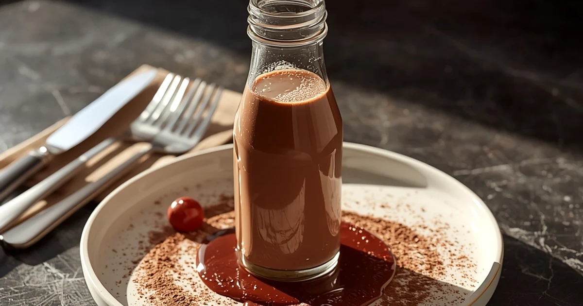 Lait chocolaté maison ultra-crémeux au cacao intense