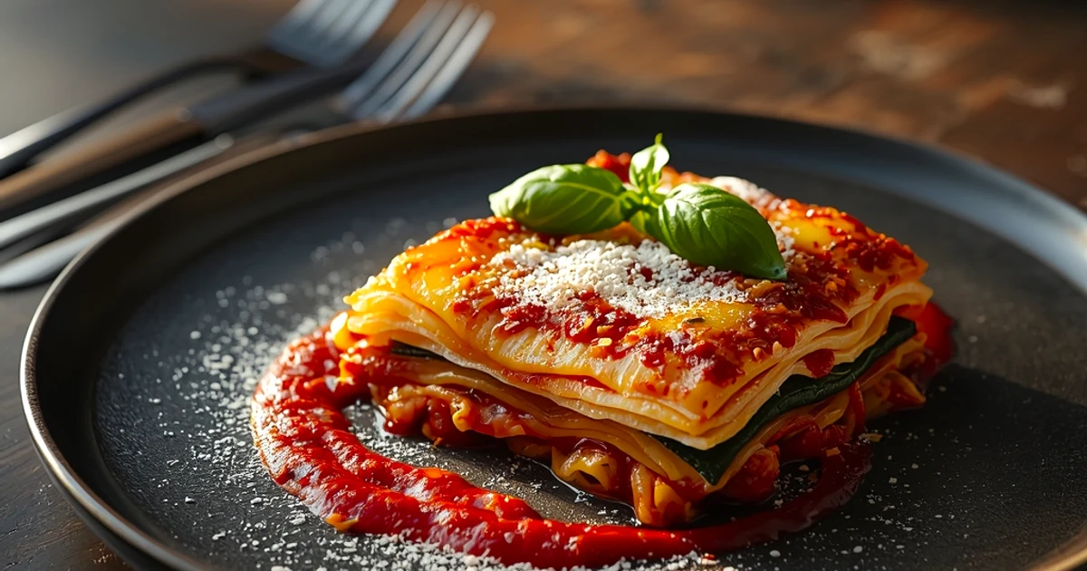 Lasagnes de ratatouille sans pâtes gourmandes et riches en protéines