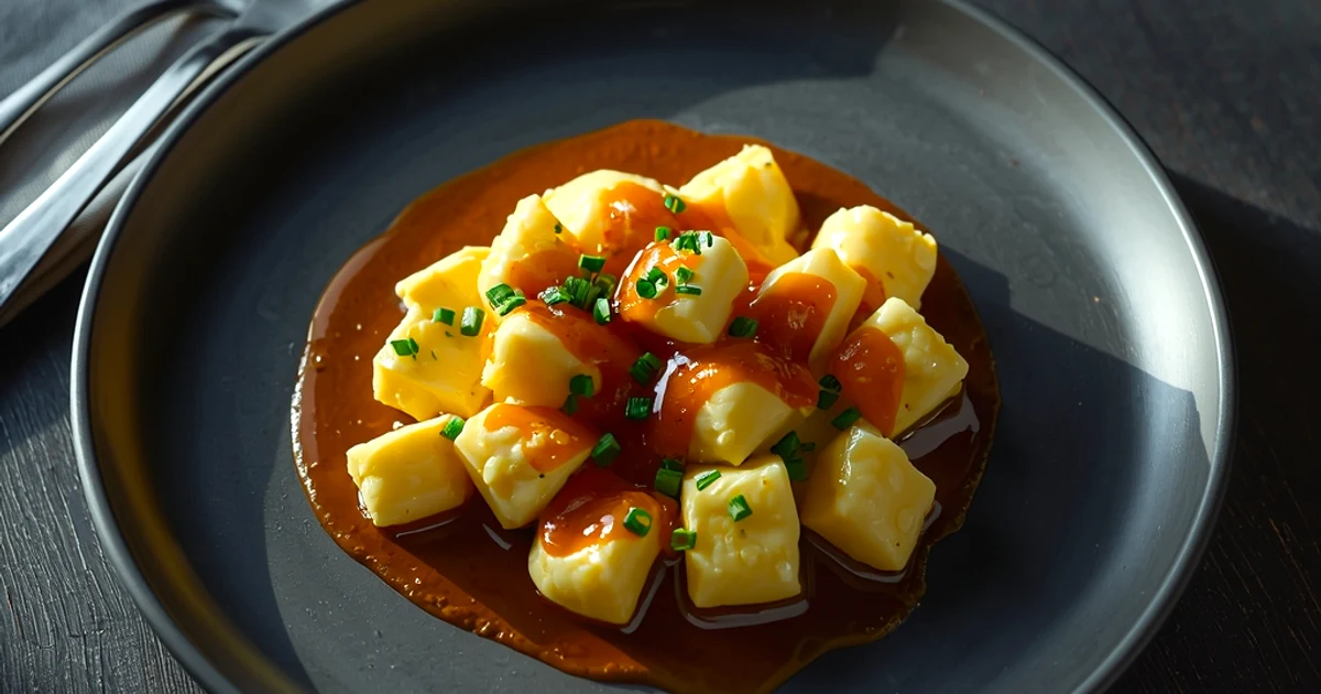 Œufs brouillés ultra-crémeux au fromage frais en grains