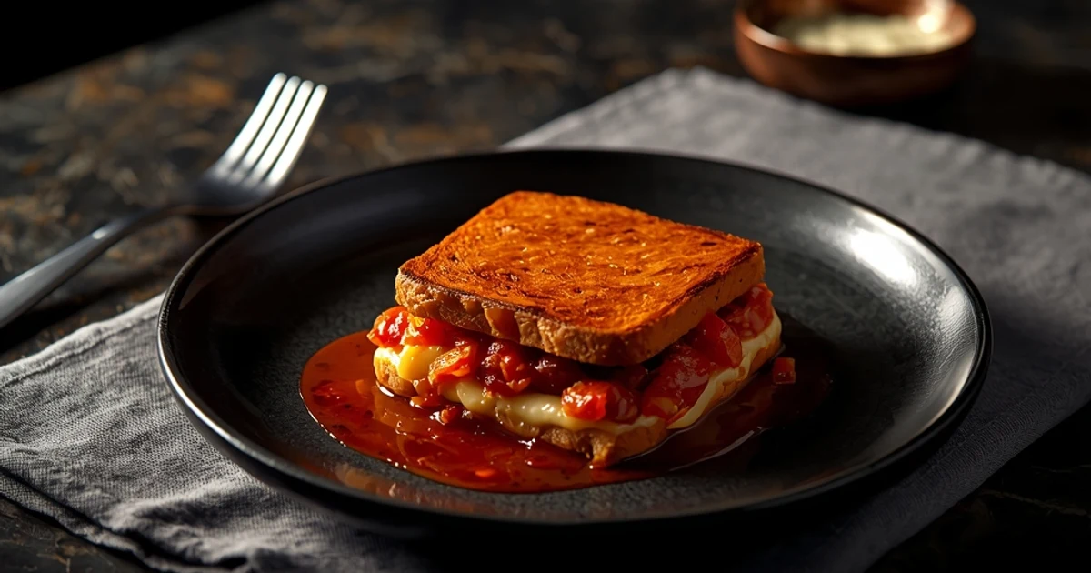 Tartines fondantes au thon et kimchi épicé : le mariage gourmand