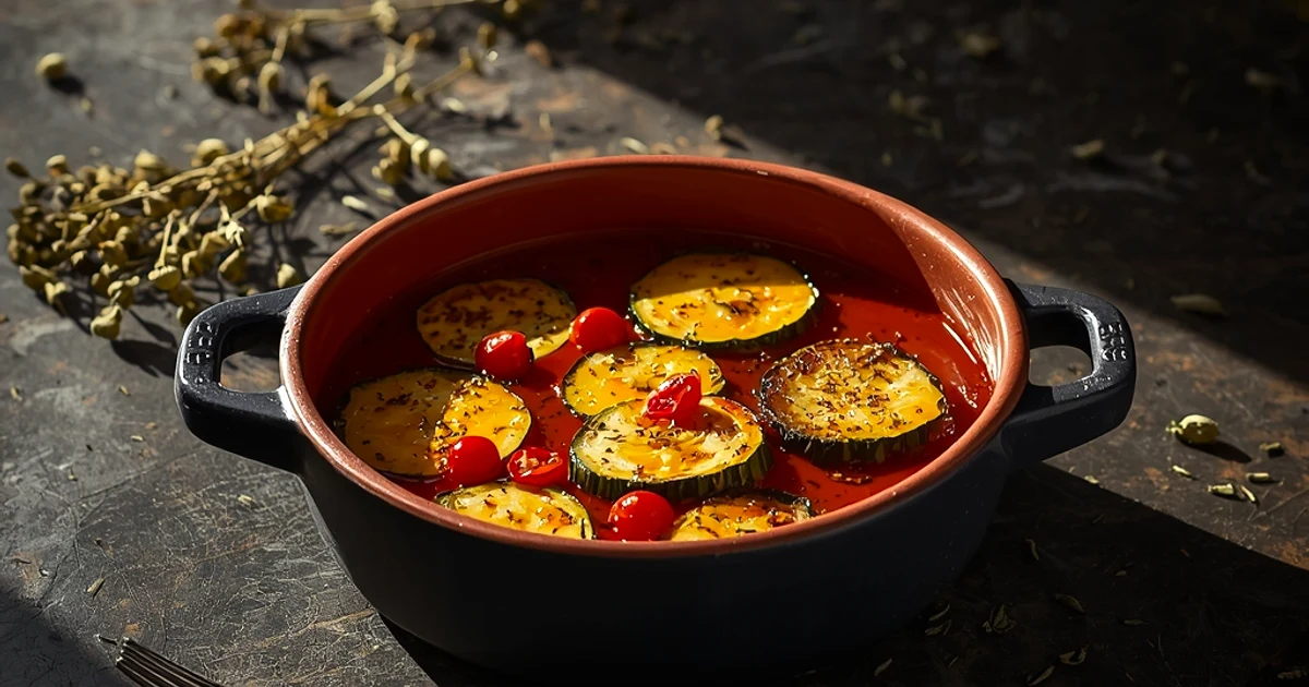 Tian de légumes provençal fondant au four à l'huile d'olive